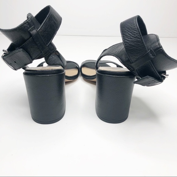 Summit White Mountain Black Heel Sandals 39 / 9 - Picture 5 of 8